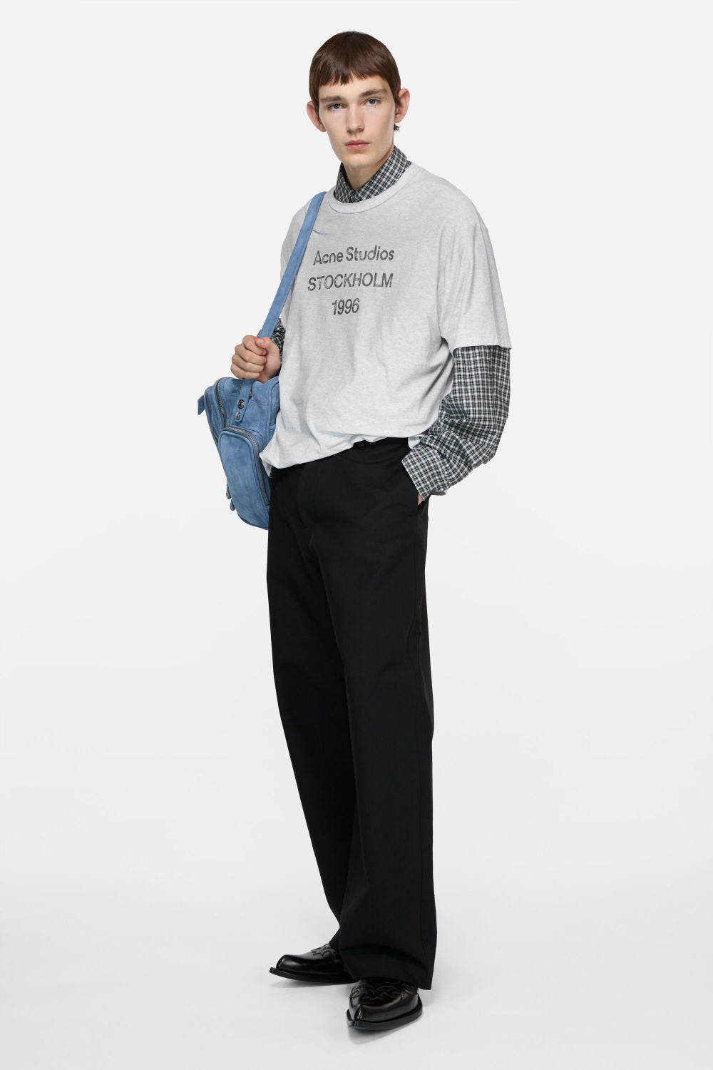 Acne Studios Logo T-shirt Relaxed Fit Cotton #337208