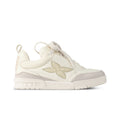 Louis Vuitton LV Skate Sneaker Men's Solid Color Calfskin Round Toe Low Top Lace Up Casual Board Shoes #76697