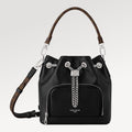 Louis Vuitton LV Women's Handbag NO WAY Black Lambskin Rock-Style Bucket Bag New Style Male And Lady M14377 #194550