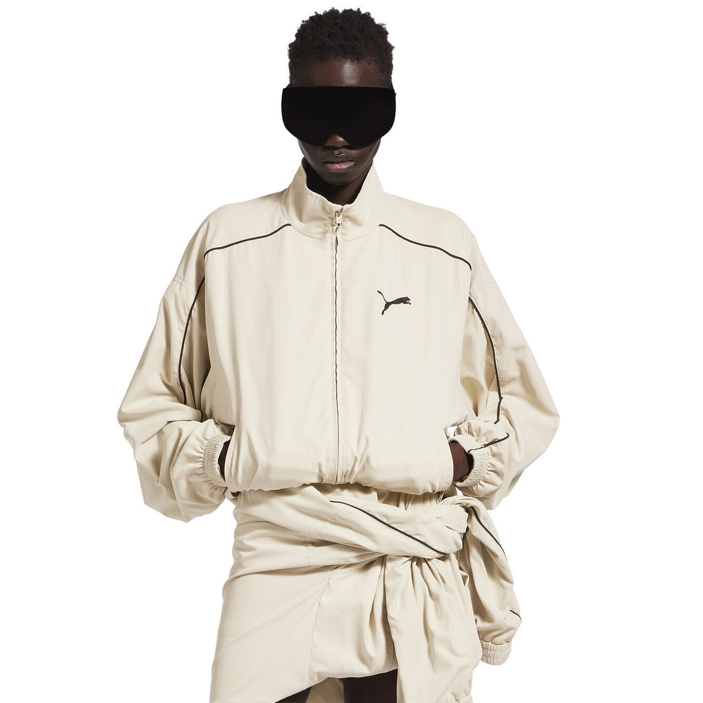Balenciaga PUMA TRACKSUIT Men's And Women's Spring/Fall Fashion Casual High Neck Zipper Vintage Long Sleeve Sports Jacket #79475