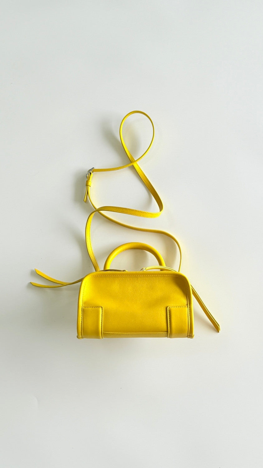 Loewe Mini Amazona 180 Handbag Shoulder Bag Crossbody Bags Minimalist Two-tone Suede Handbag Mini Square Bag A039AS4X12 #82973A