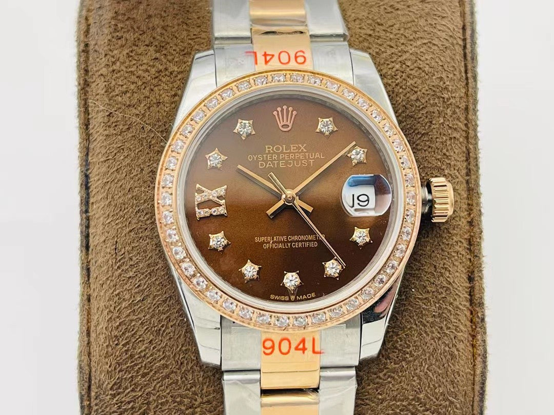 Rolex Women's Fashion Steel Wrist Watch Accessories Jewelry #83253
