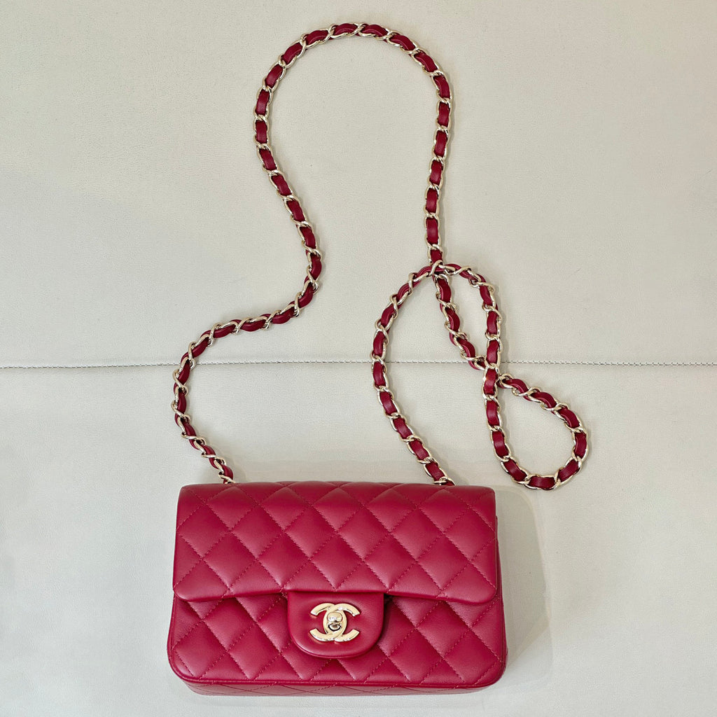Chanel Women's Solid Color Classic Metal Chain Leather Flap Bag. Shoulder Bag Crossbody Bags #78116