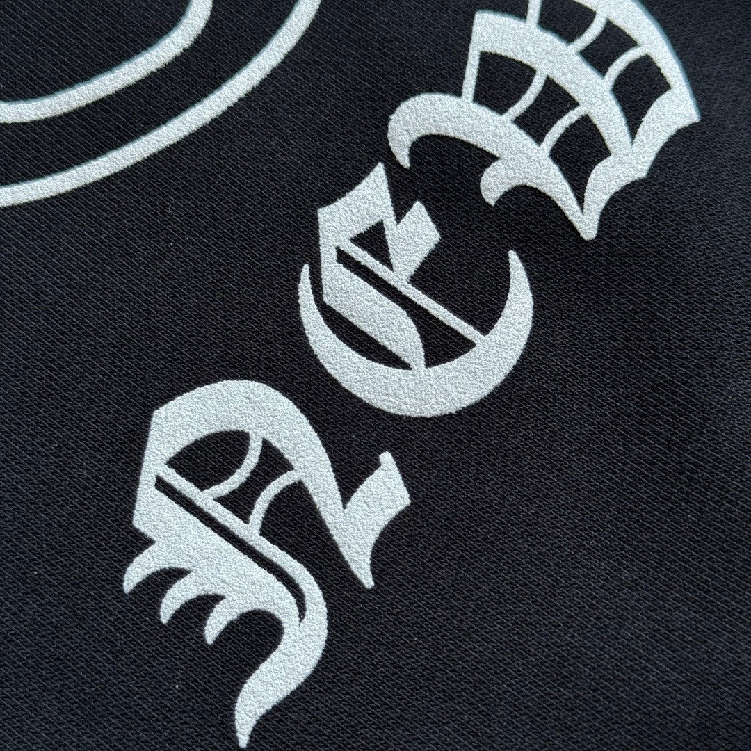 Chrome Hearts 925 Sterling Silver Hardware Classic Horseshoe City Limited Zipper Sweatshirt #333192