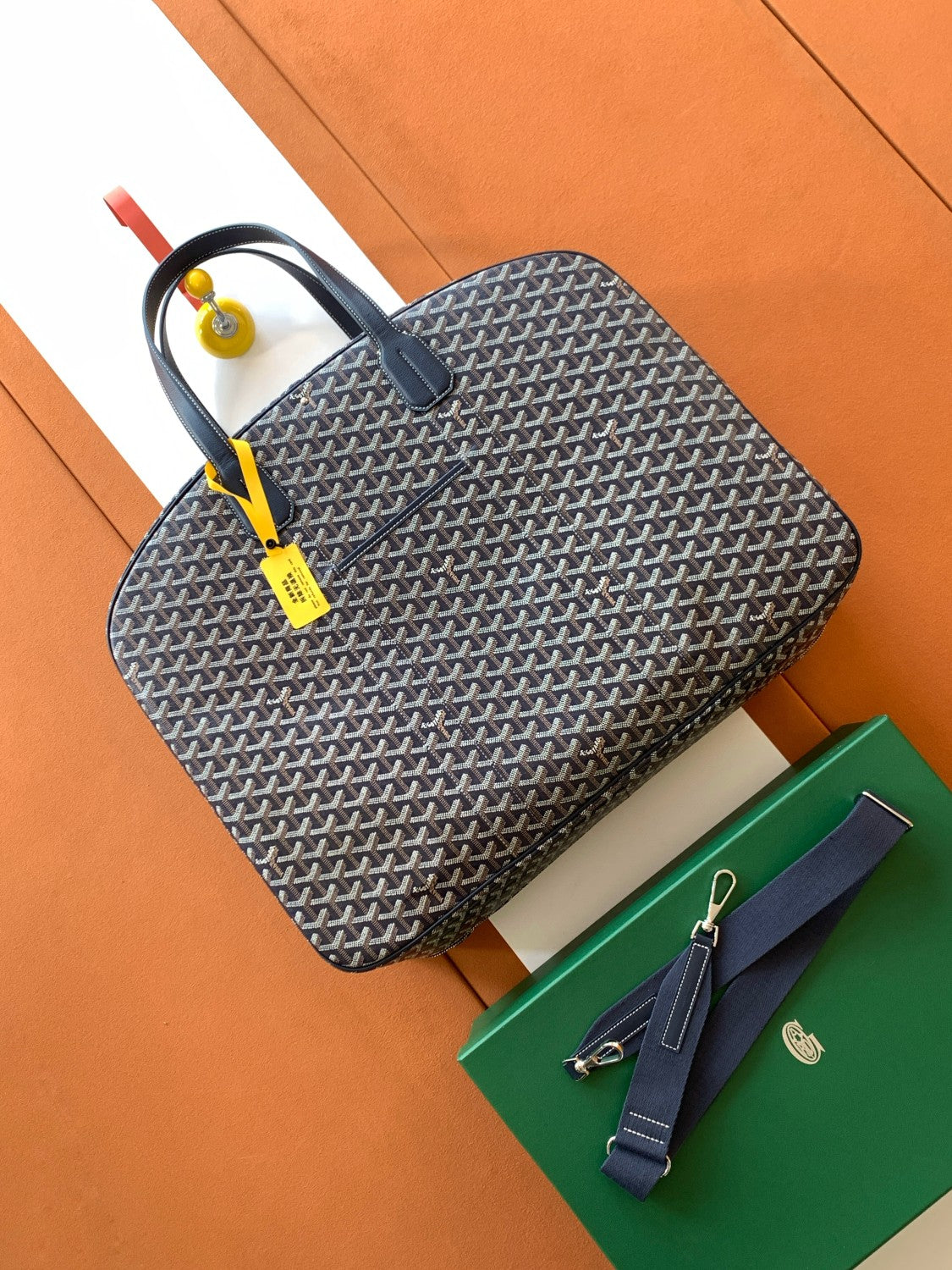 GOYARD Men's Women's Savile Row Clothes Bag Full Print Zipper Closure Handbag Solid Color Travel Bag Bags SAVIL2GMLTY01CL01P #77626