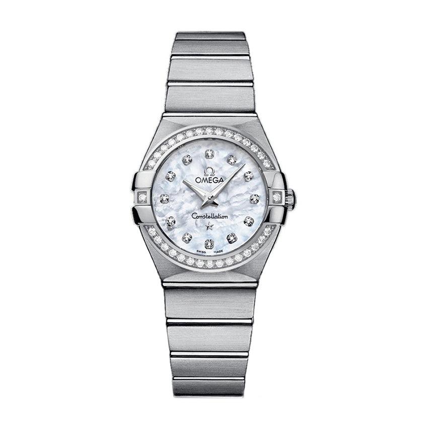 OMEGA Women's Anti-Glare Sapphire Mirror Swiss Quartz Watch #96953