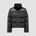 Moncler Cyclopic Men's And Women's Wool Collar Short Down Jacket #333060