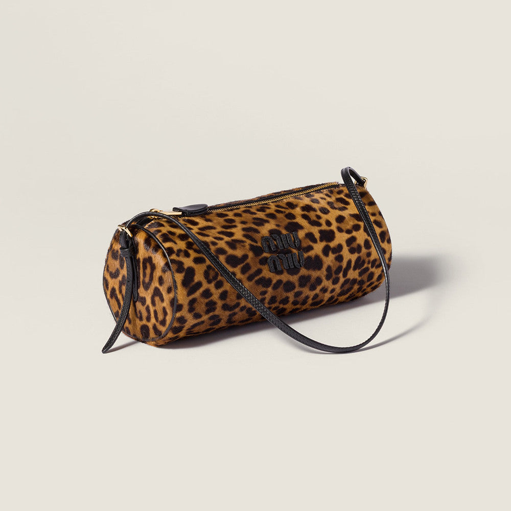 MiuMiu Honey Printed Leather Pouch #334715