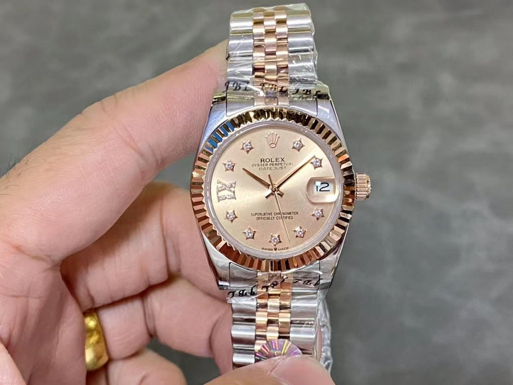 Rolex Women's Fashion Steel Wrist Watch Accessories Jewelry #83253