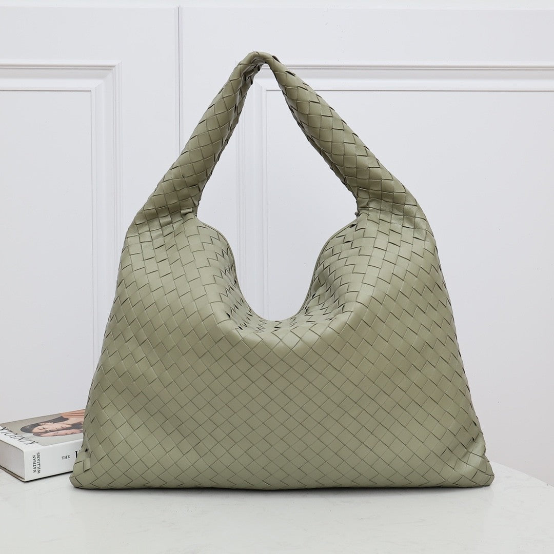 Bottega Veneta Hop Large Multicolor Collection Intrecciato Woven Shoulder Bag Suede Glossy Leather 100% Genuine Leather Fashion Temperament Bags 763970V3IV12190 #81129