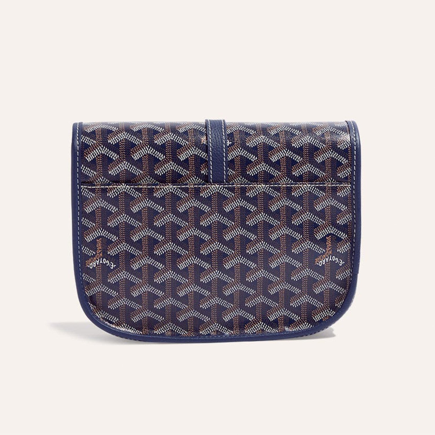 GOYARD Belvedere Bag Navy Blue Fashion Trend Logo Satchel Bag Simple Elegant Adjustable Shoulder Bags #71381