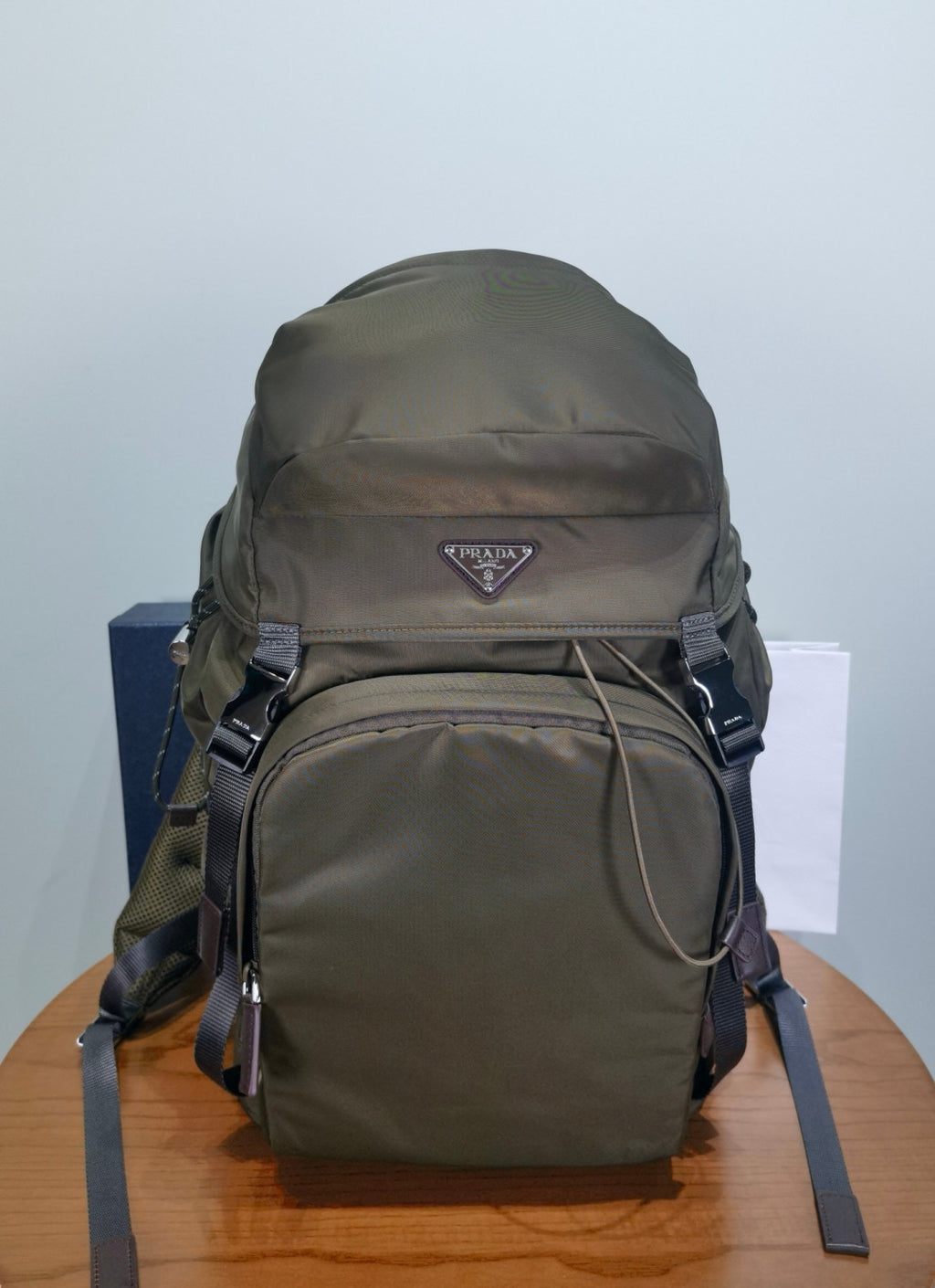 Prada Speedrock Re-Nylon Shell Backpack #336878