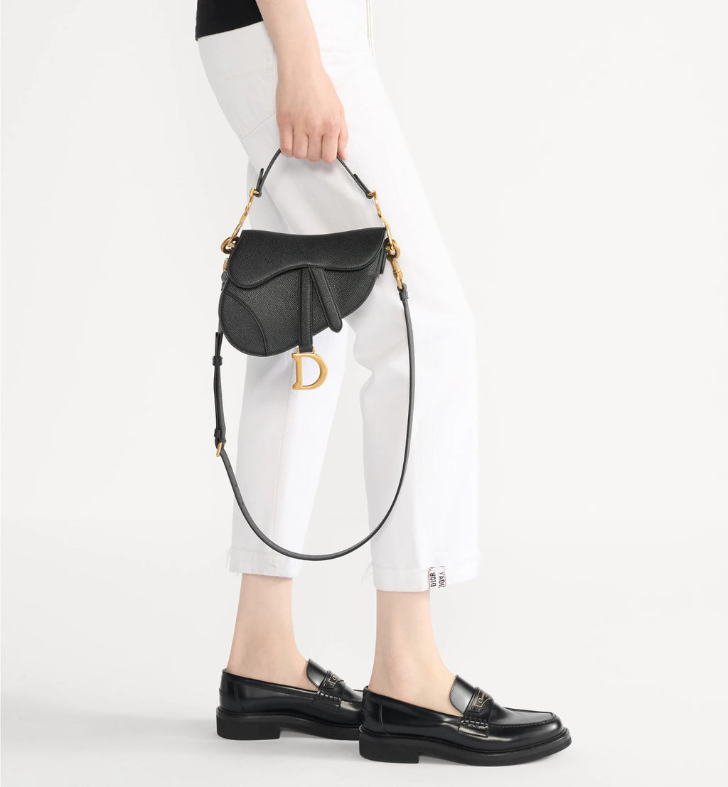 Dior Mini & Medium Saddle Bag With Shoulder Strap Blue Oblique Printed Fashion Exquisite Temperament Clutch Bag Crossbody Bag Bags M0455CBAA_M900 #81649