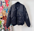 Vetements Embossed Letter Zip Sports Jacket #96689