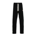 Casablanca Men's Solid Color Mid-Rise Straight Leg Cotton Long Lace-Up Casual Pants #75258