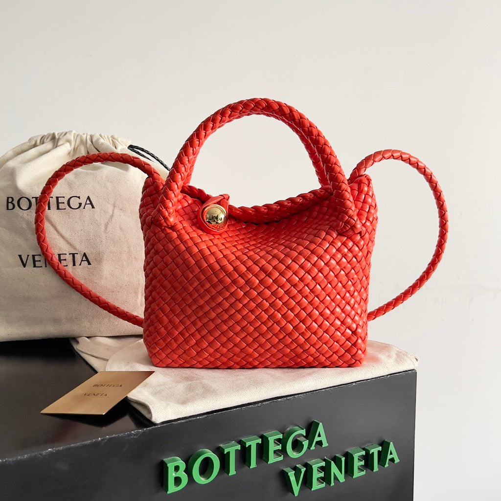 Bottega Veneta 26SS Tosca Shoulder Bag Handheld Classic Women's Woven Bag #195275
