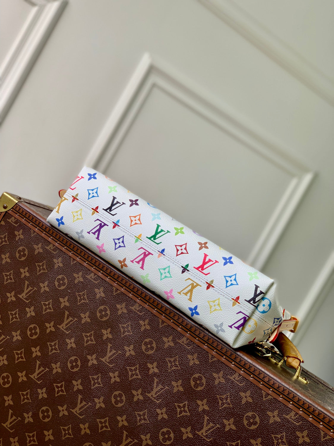 Louis Vuitton LV x TM CarryAll East West Handbags M27578 #336757