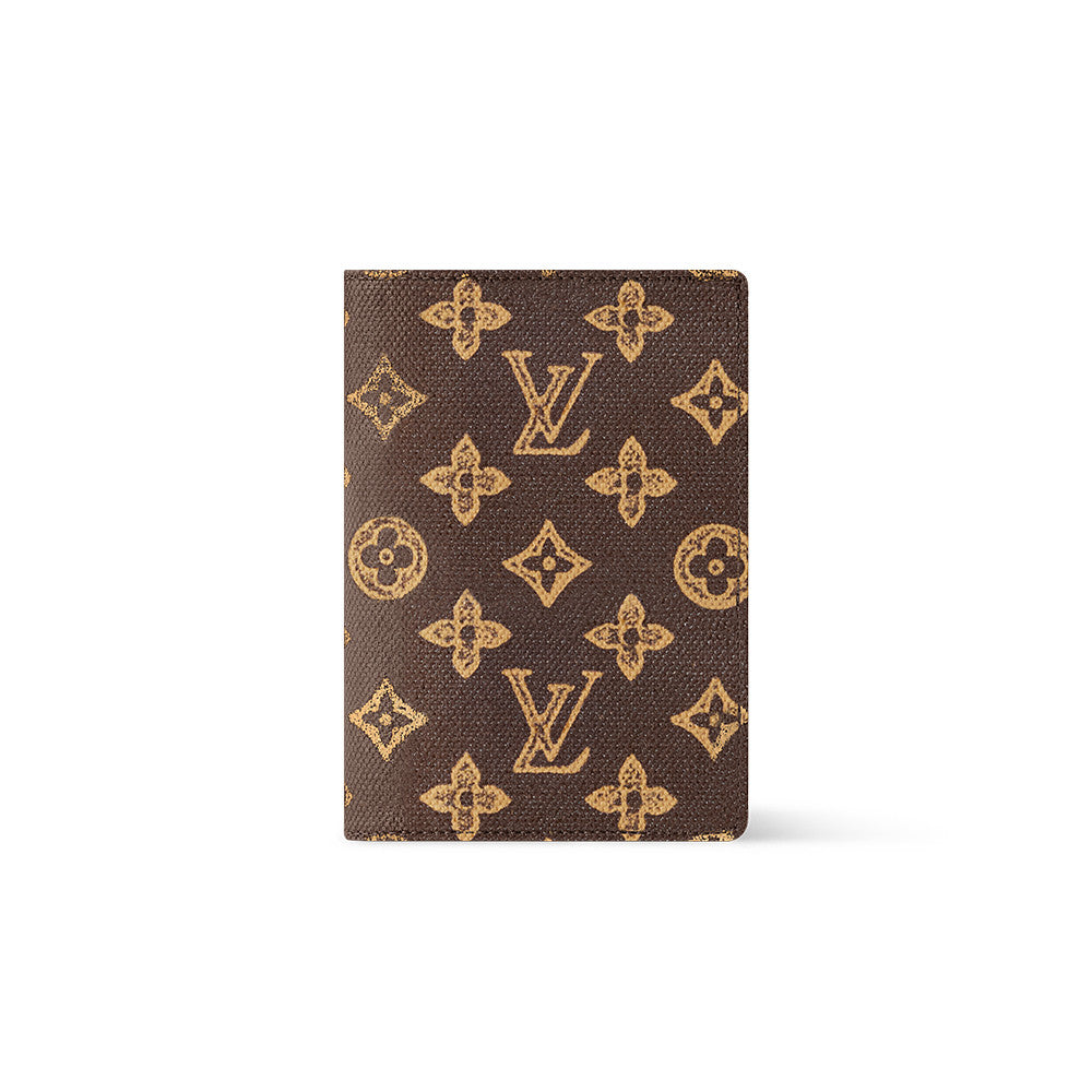 LOUIS VUITTON Passport Cover Monogram Canvas Wallets M27612 #377237