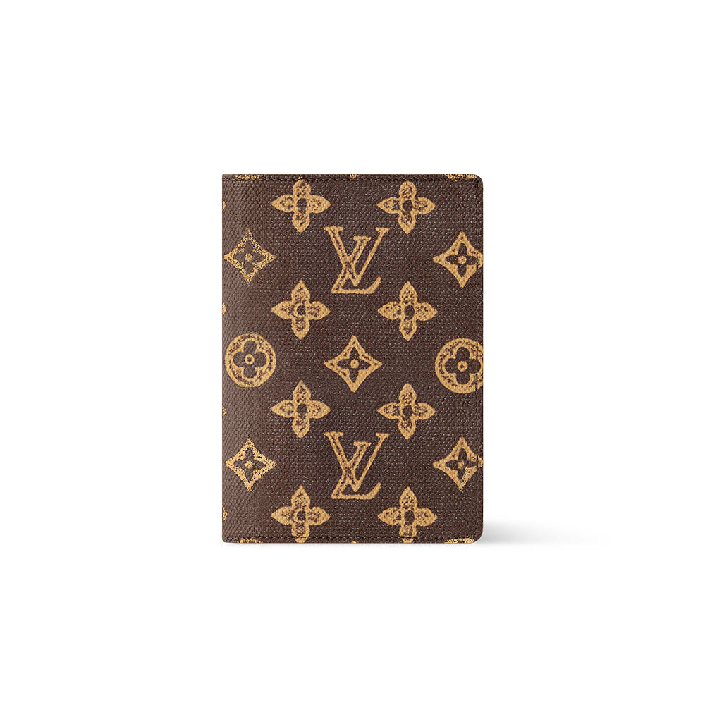 LOUIS VUITTON Passport Cover Monogram Canvas Wallets M27612 #377237