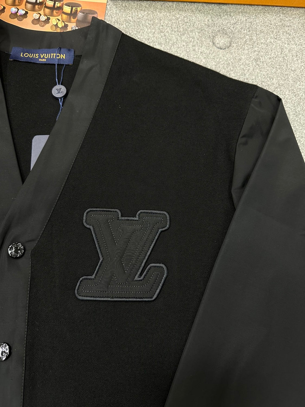Louis Vuitton Preppy Wool Cardigan Blouson #264589