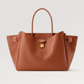 Louis Vuitton Vendôme Medium Handbag Vendome  M26501 Brown M26338 Black Chip Monogram Engraved Padlock Fashionable Modern Clutch Tote Crossbody Bag #195566