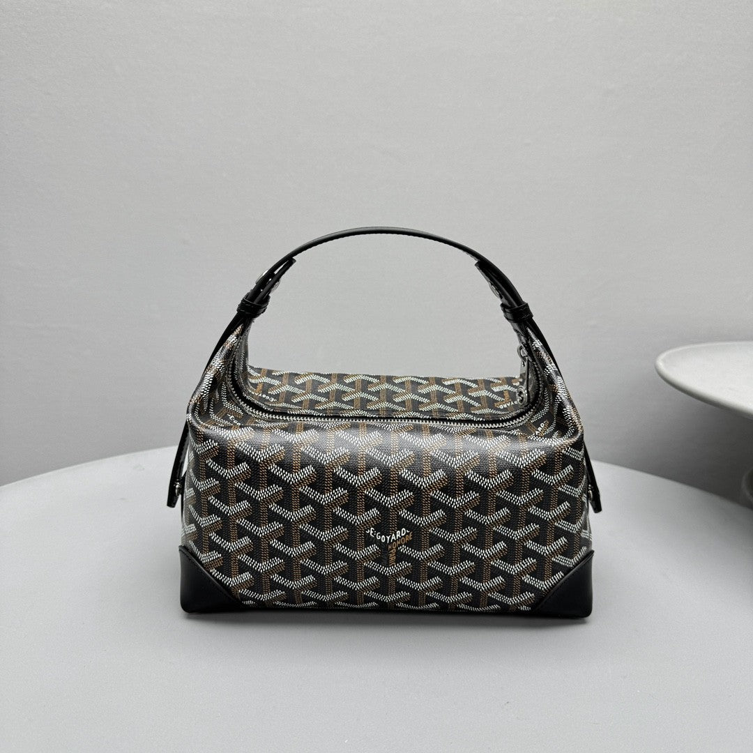 Goyard  Presbyopia Print Zipper Travel Bag Goya Toiletry Bag New All-over Logo Print Available Multiple Colors Toiletry Bag  Lunch Bags #84171A