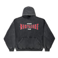 Balenciaga Men's Spring and Autumn Solid Color Letter Printed Cotton Hooded Sweatshirt #74277