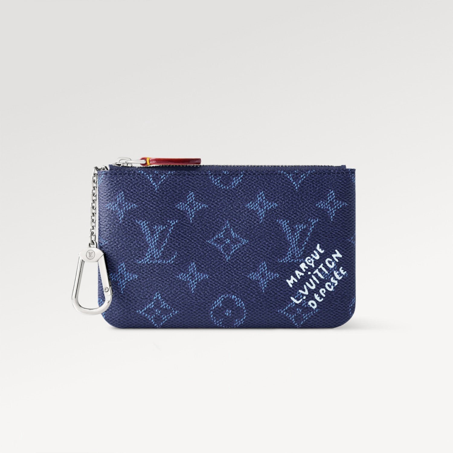LOUIS VUITTON Monogram Heritage Canvas Chain Hook Zipper Mini Wallet Bag Bags  Key Pouch M27109 #82258A