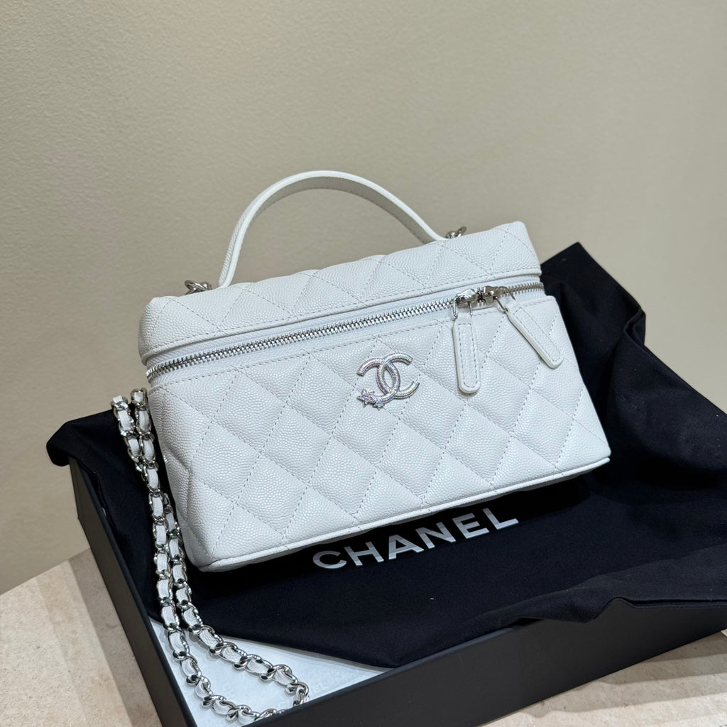 Chanel Women's Fashion Classic Solid Color Leather Diamond Quilted Flap Zipper Chain Bag Crossbody Shoulder Bag Bags AP4854-B21489-94305 #79524