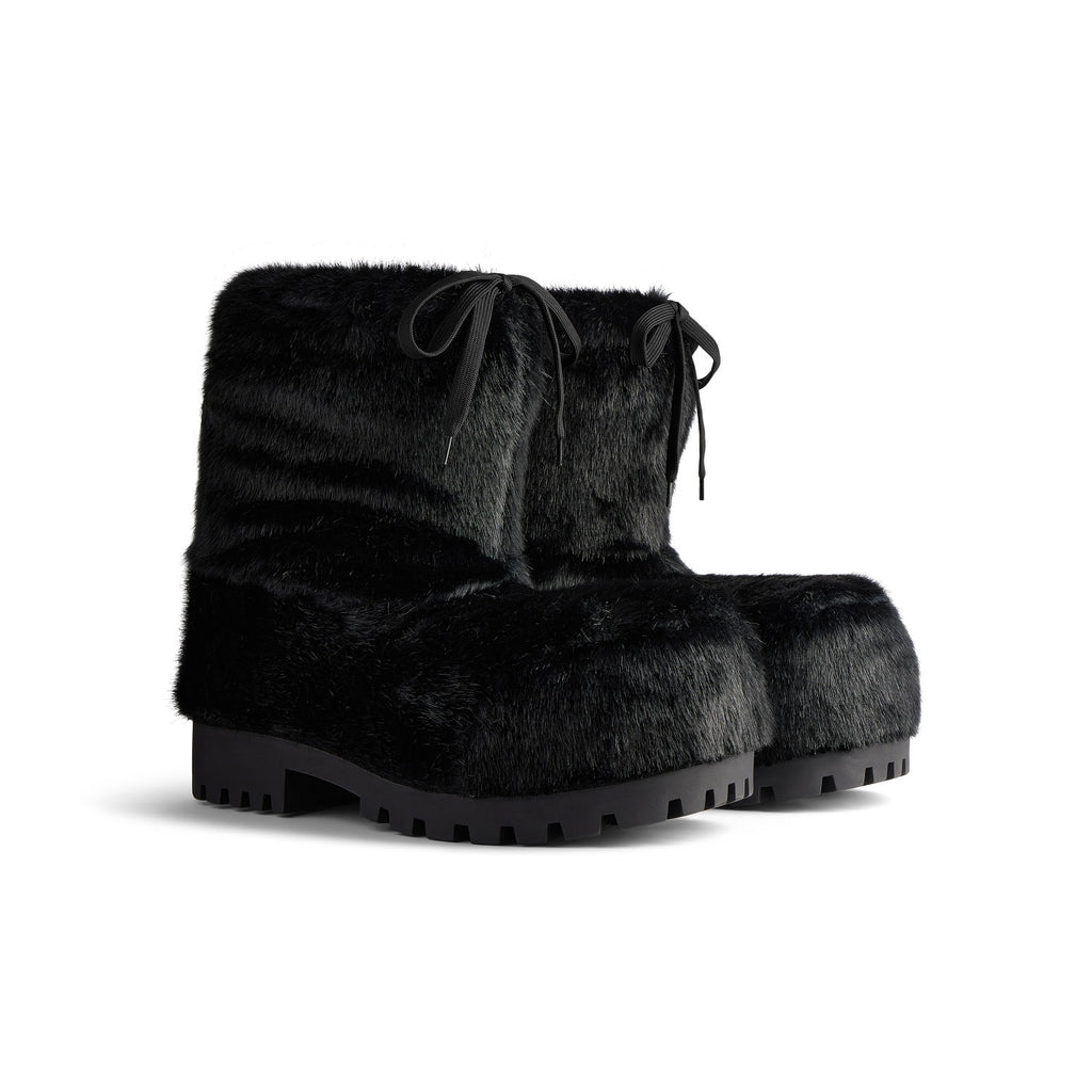 Balenciaga ALASKA Men's And Women's Fall/winter Fashion Casual Round Toe Slip On Short Snow Boots Shoes #79283