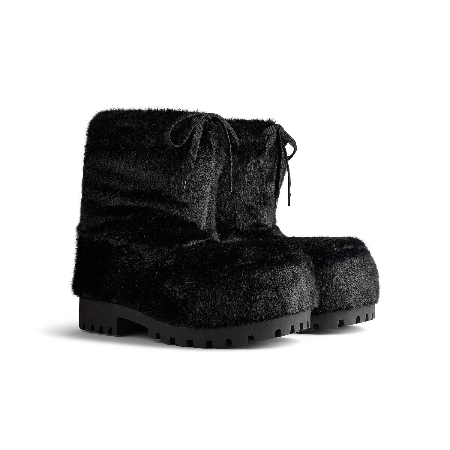 Balenciaga ALASKA Men's And Women's Fall/winter Fashion Casual Round Toe Slip On Short Snow Boots Shoes #79283