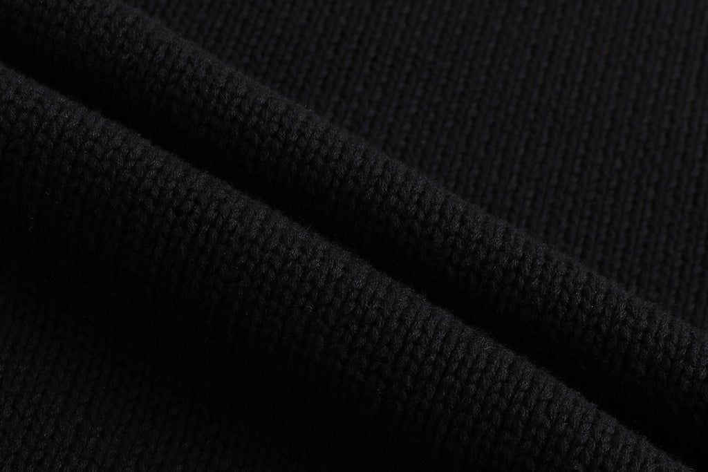 Dries Van Noten DVN Men's Spring And Autumn Winter Zipper Stand up Collar Knitted Solid Color Long Sleeve Sweater Ngvp #2552