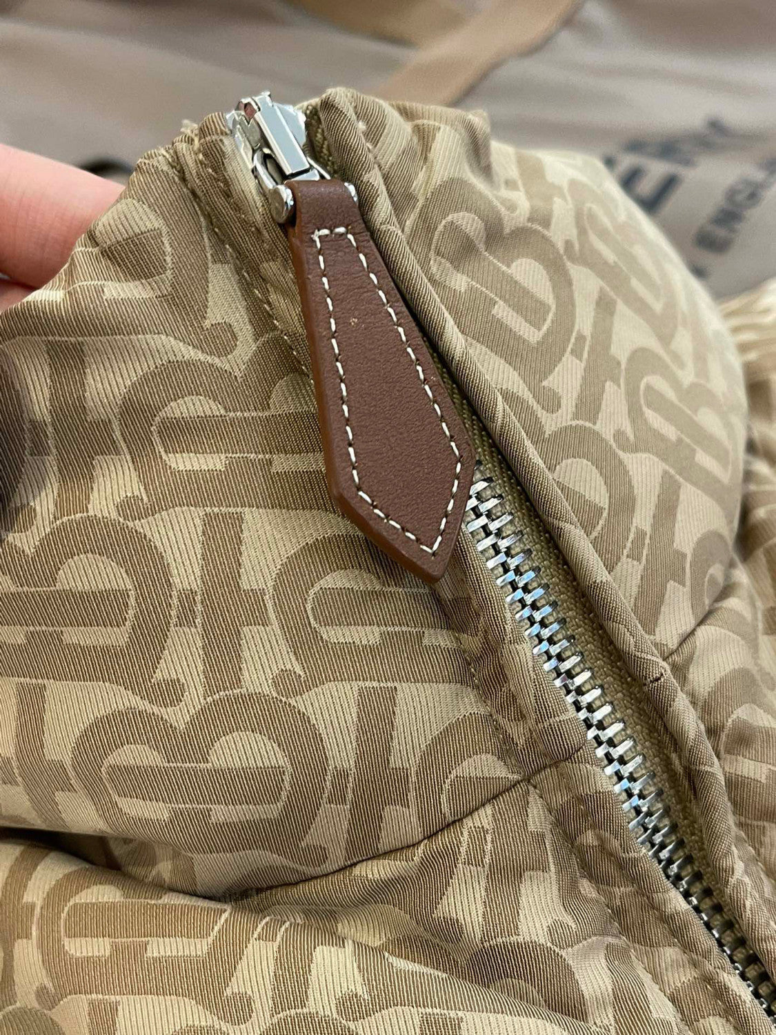 Burberry Full Printed Old Flower Puffer Down Jacket #96543