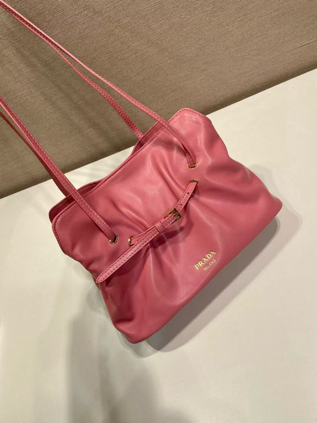 Prada Women's New 2025 Lambskin leather Cloud bag #193164