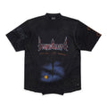 Balenciaga Men's and Women's Summer Monogram Printed Round Neck Loose Fit Short Sleeve T-shirt #99562