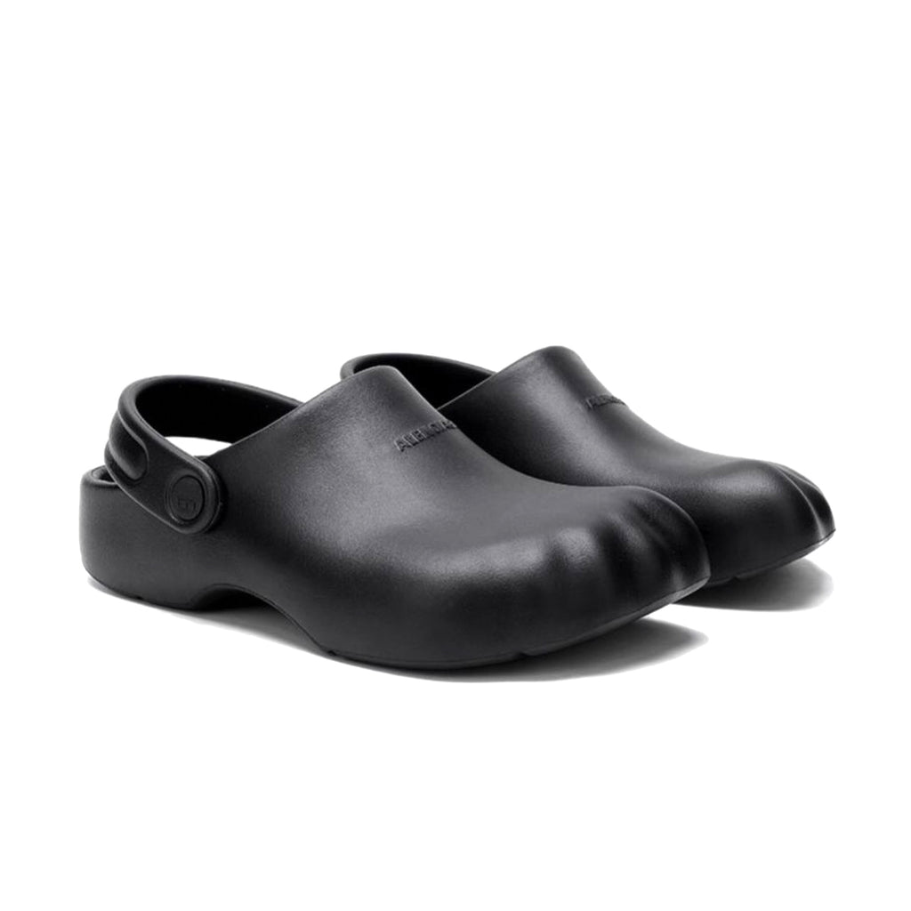 Balenciaga X Crocs Men's And Women's Solid Color Summer Round-toe Slip-on Shoes #77889