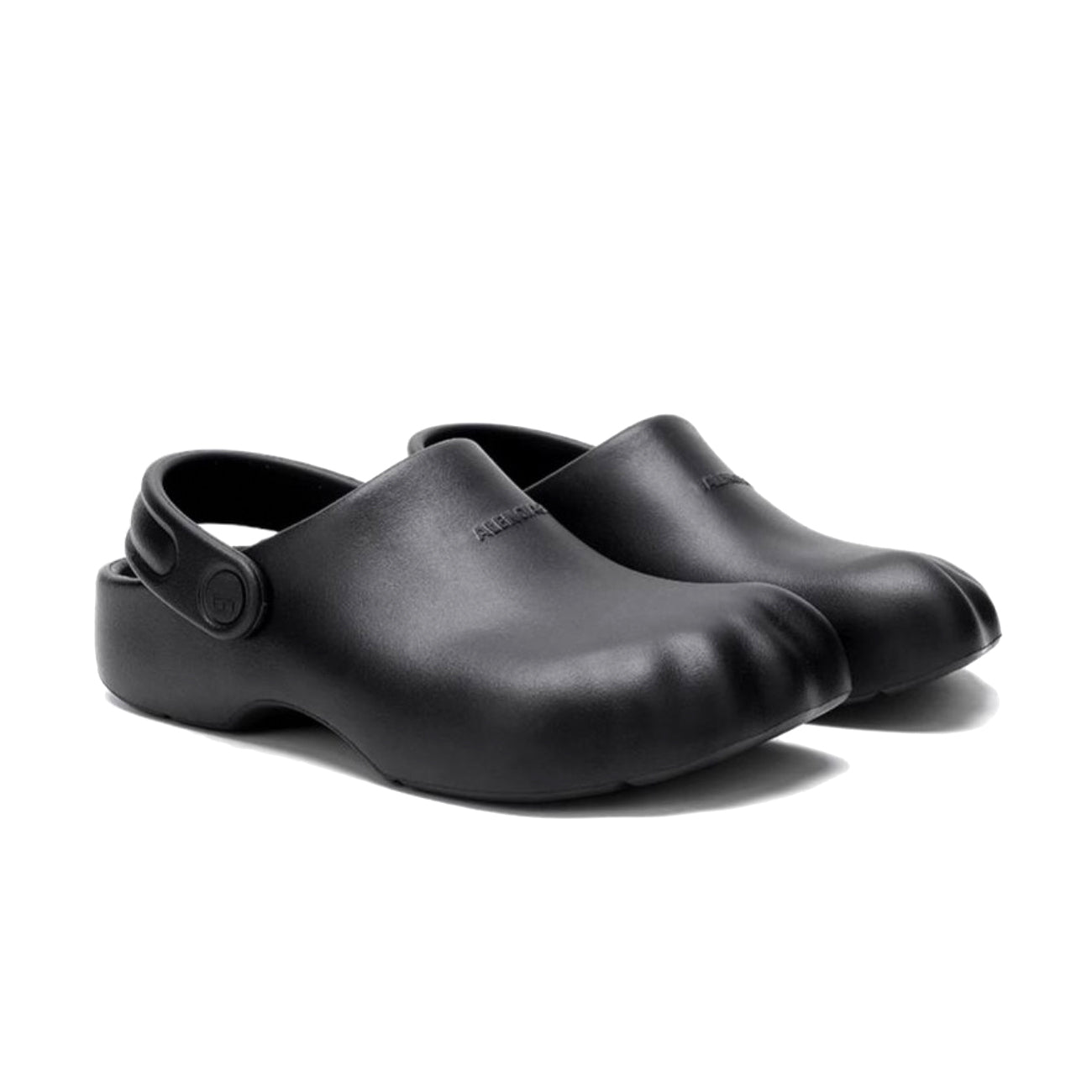 Balenciaga X Crocs Men's And Women's Solid Color Summer Round-toe Slip-on Shoes #77889