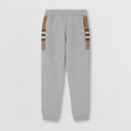 Burberry Men's Spring & Fall Side Check Crop Cotton Drawstring Knit Sweatpants Pants #72529