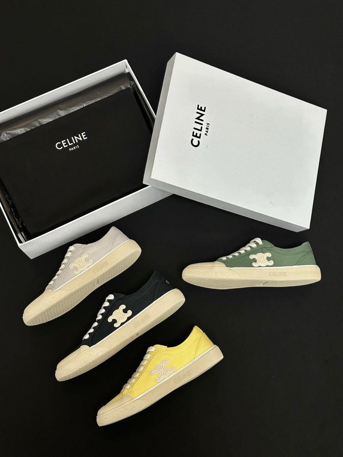 Celine Alan Sneaker in Canvas #381934