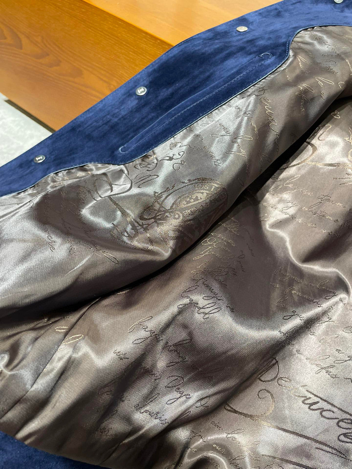 Berluti Suede Leather Jacket Ngvp #6519