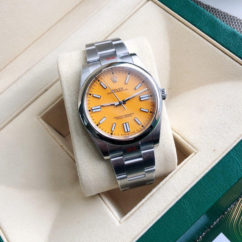 Rolex Men's and Women's Fashion Classic Oyster Perpetual Automatic Mechanical Movement Watch  Watch Accessories #78635