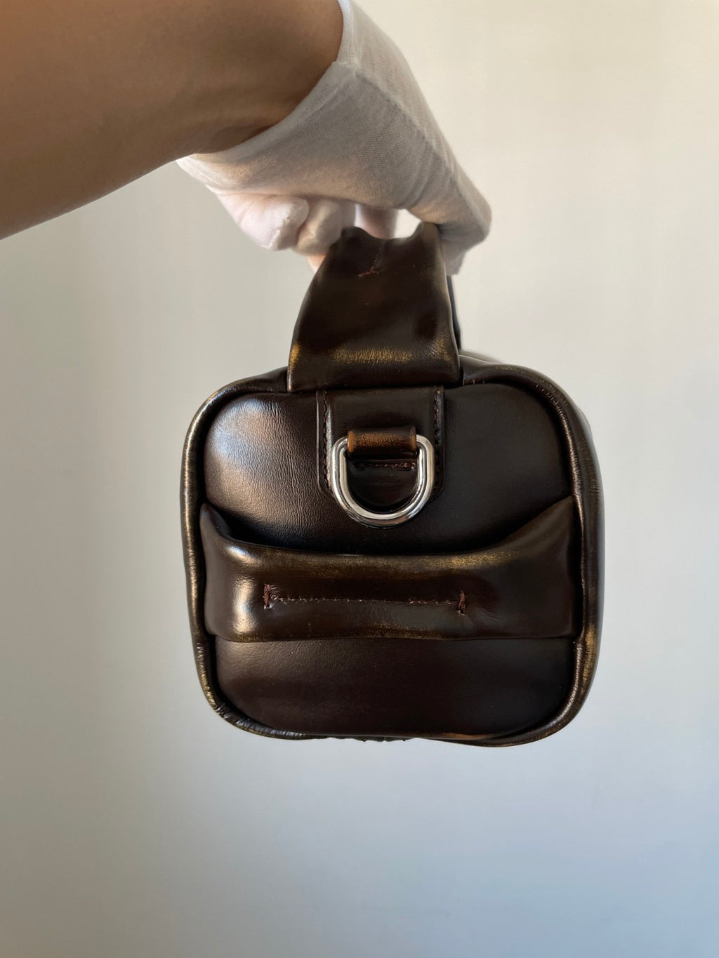 Prada runway collection Cylinder bag Leather Shoulder Bags  #193912