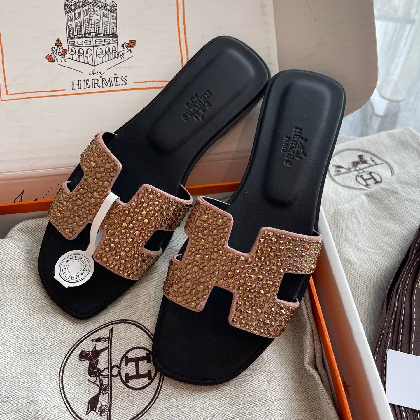 Hermès  Oran Sandal #382603