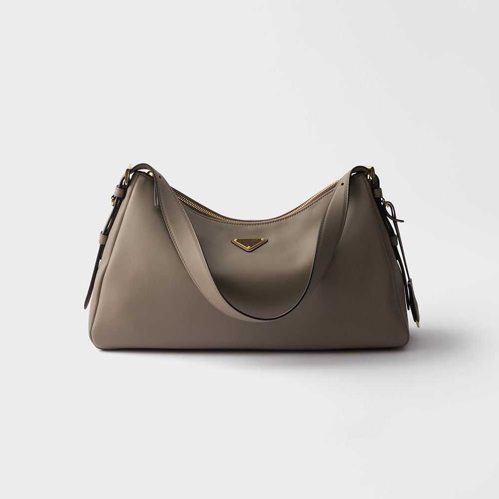 Prada Aimée Large Leather Shoulder Bag 1BC228 #334397