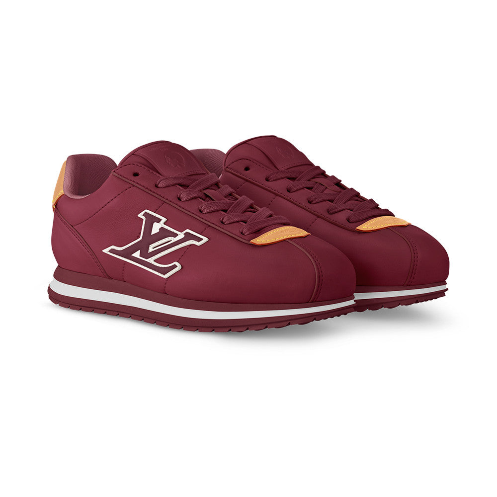 Louis Vuitton LV BUTTERSOFT Men's and Women's Spring/Summer Fashion Casual Round Toe Lace Up Logo Letter Decorated Leather Low Top Printed Sneakers Casual Shoes #78846  #335472