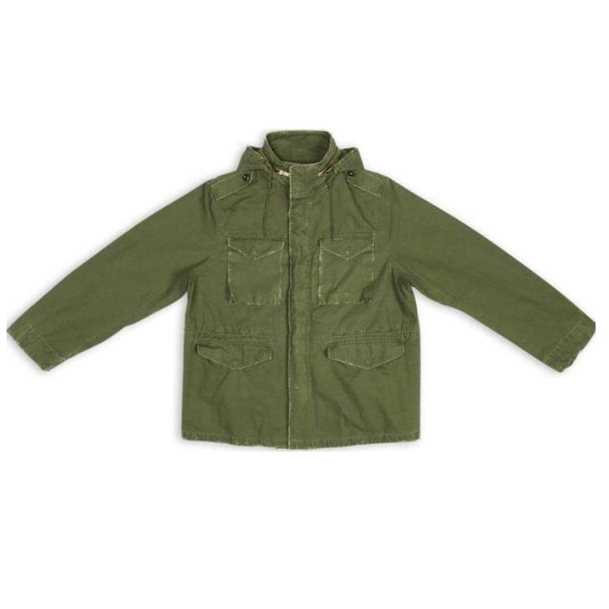 Balenciaga Men's Spring And Autumn Multi-Pocket Zipper Cotton Solid Color Loose Hooded Coat Jacket Ngvp #8687
