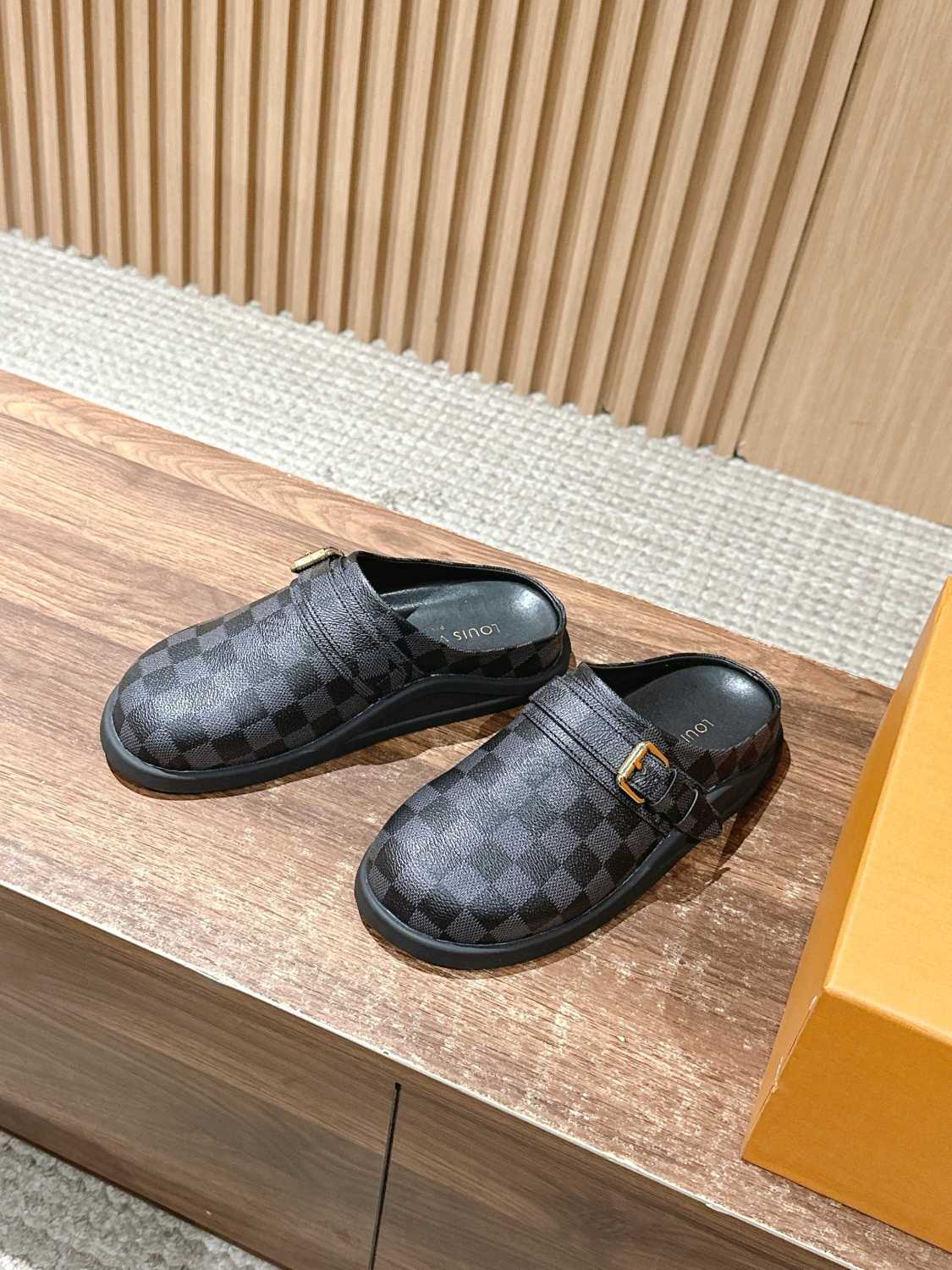 LOUIS VUITTON LV To-Go Flat Comfort Clog Shoes #379748