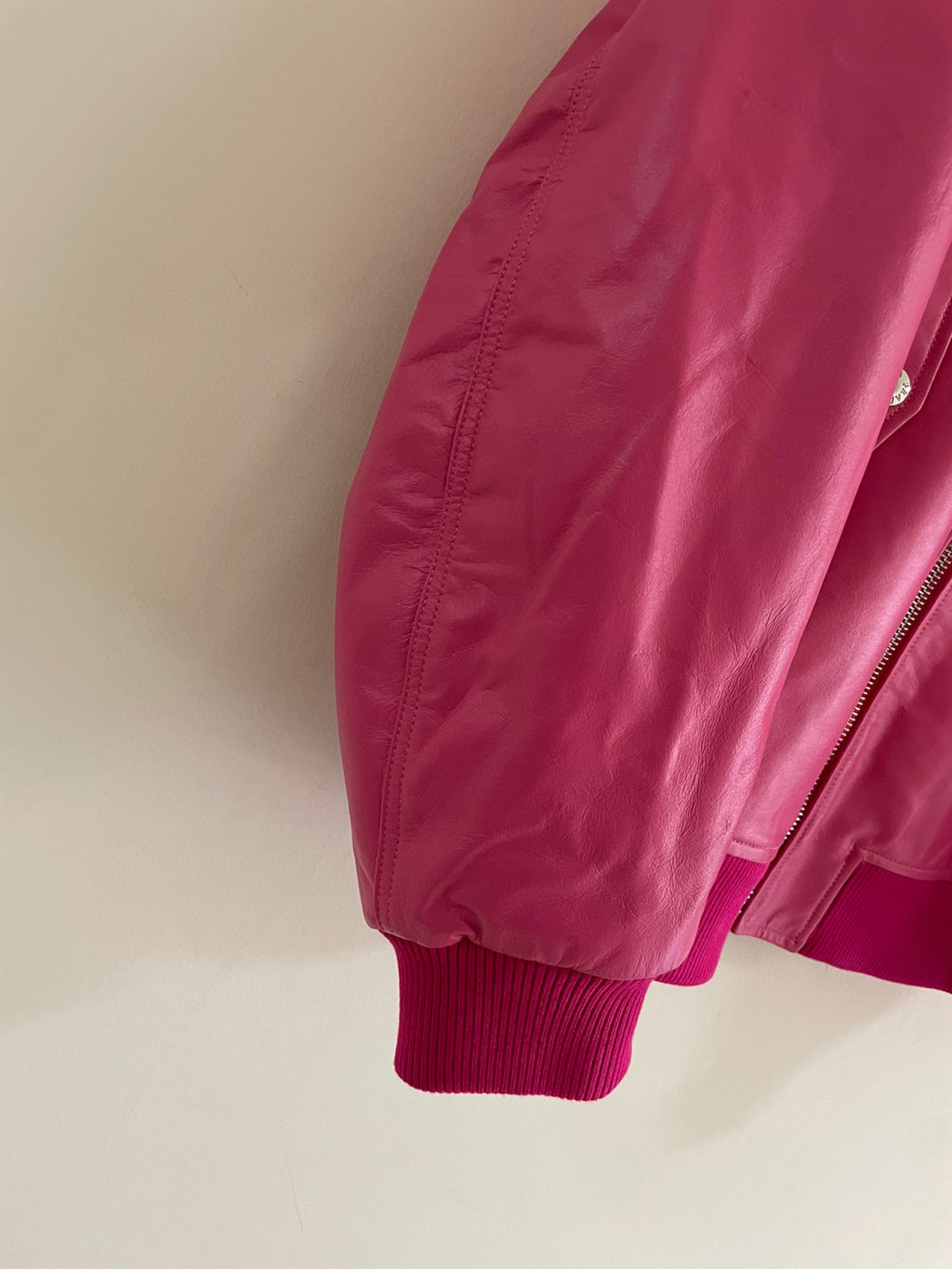 Prada Baseball Jacket Jacket Leather Jacket #21967