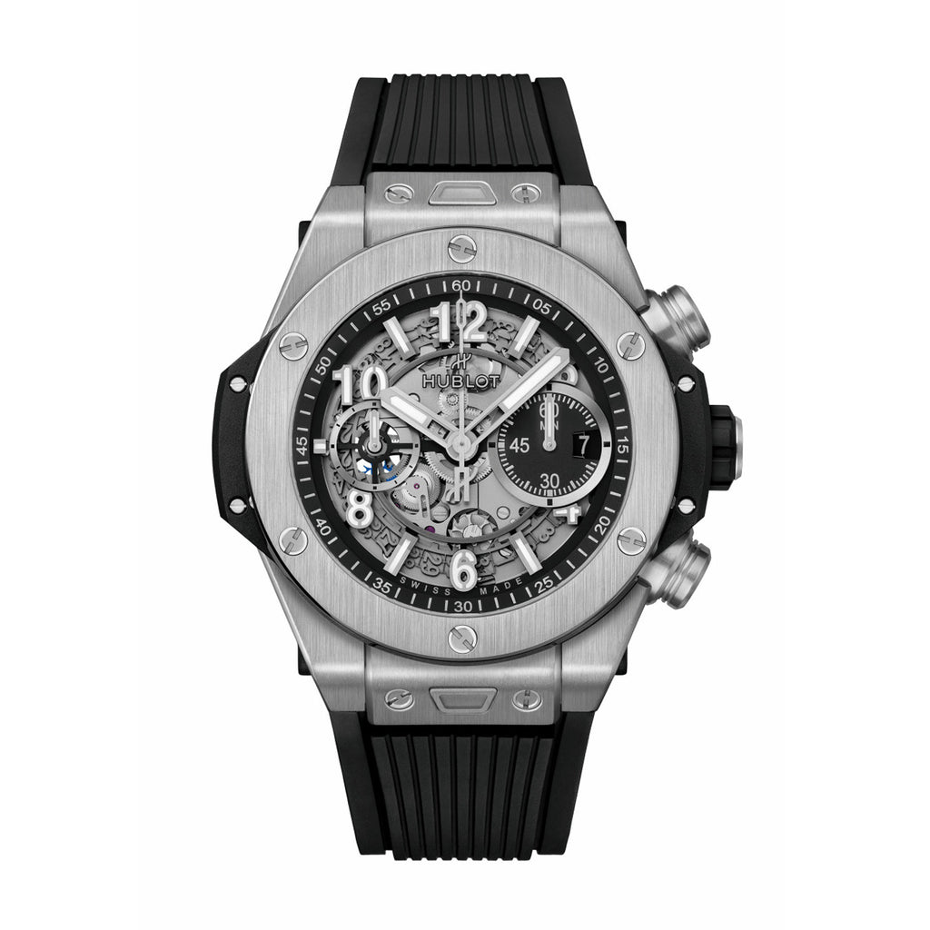 Hublot BIG BANG Men's Automatic Mechanical Movement Rubber Strap 44mm Mechanical Watch #73168