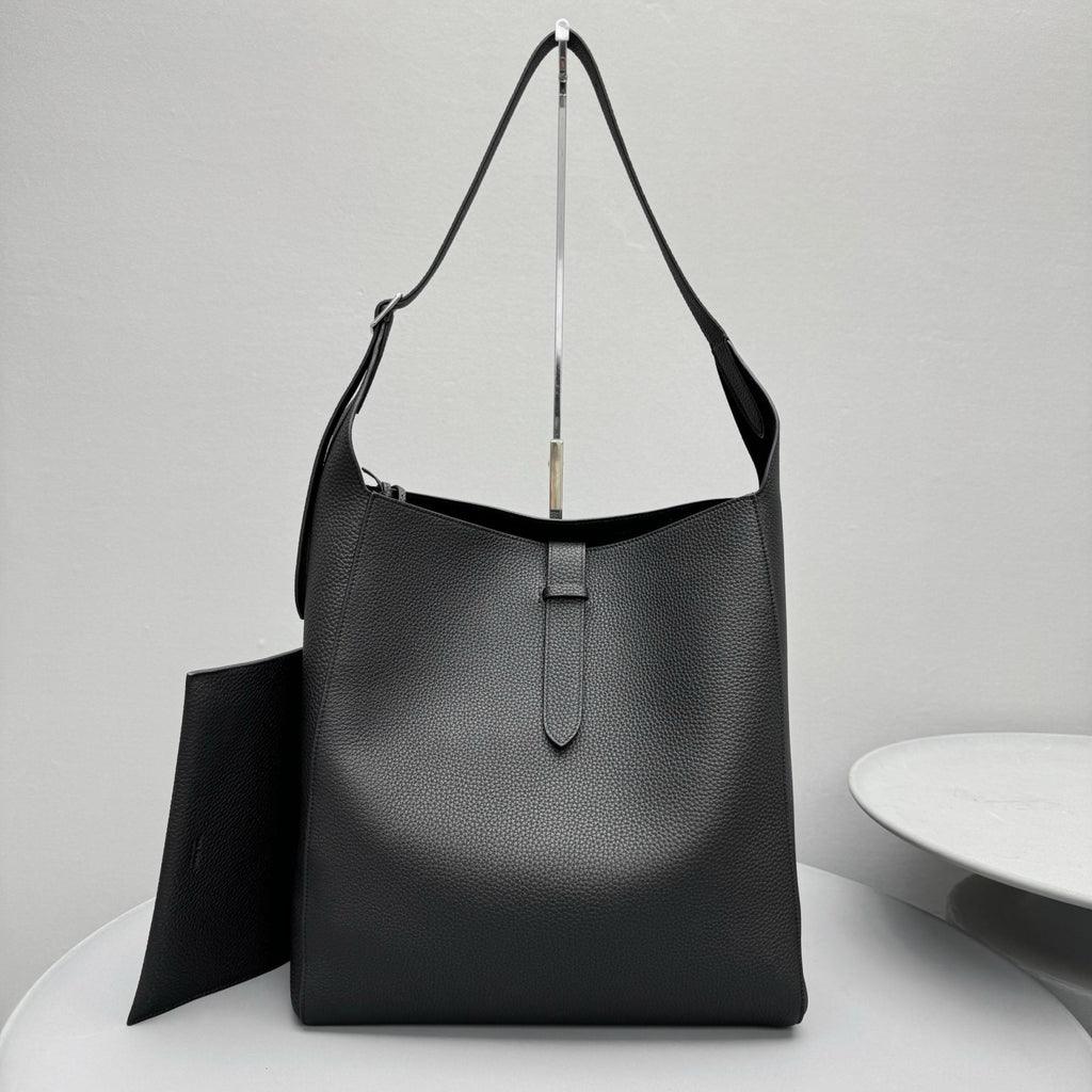 THE ROW Women's Fashion Solid Color Tote Leather Bucket Bag Bags Casual Handbag #75348
